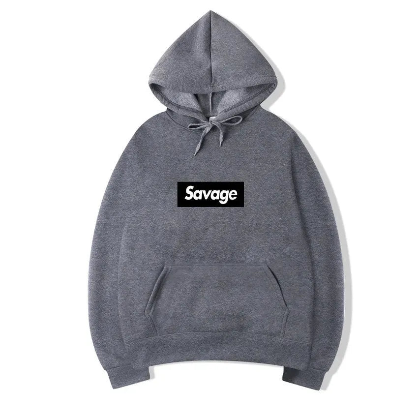 Hip Hop Hooded Sweatshirt with Letters - Bellarte Enchanté Hip Hop Hooded Sweatshirt with Letters